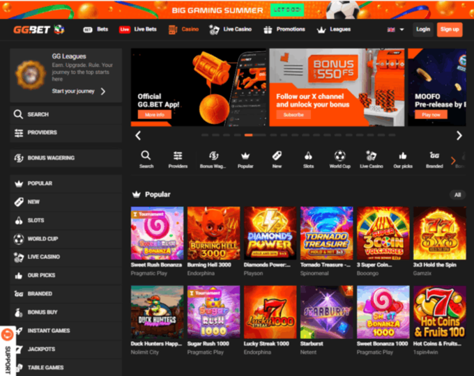 GGBET offizielle Website