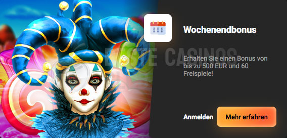 GGBET Wochenendbonus