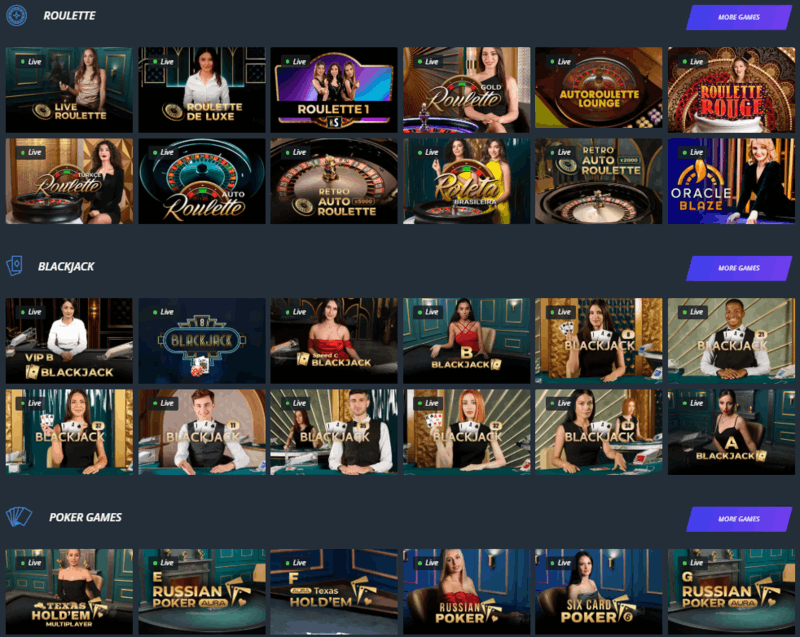 Jet Live Casino