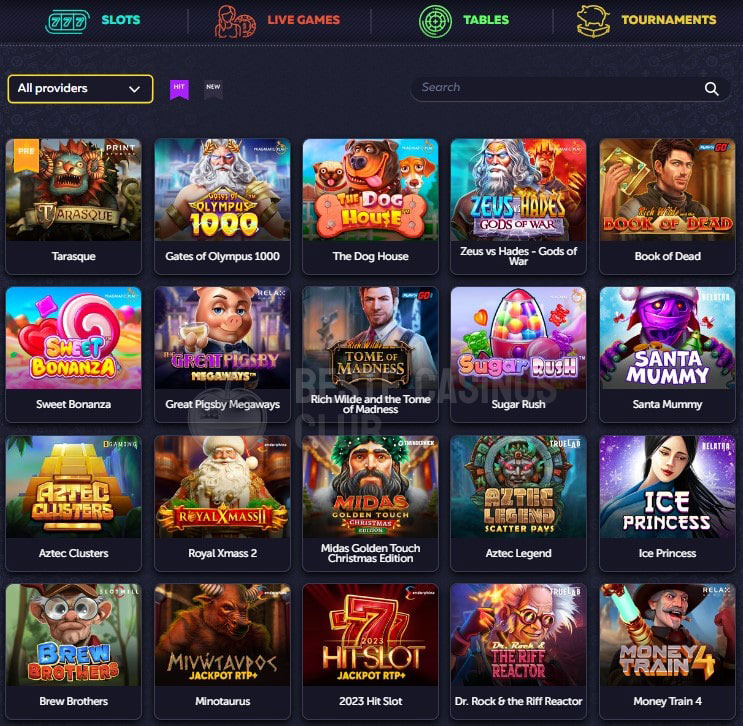 Spielautomaten im Vavada Online Casino