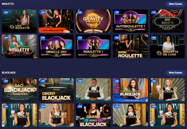 Besonders erwähnenswert ist das Live Legzo Casino