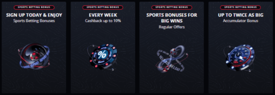 Sportboni im Starda Casino
