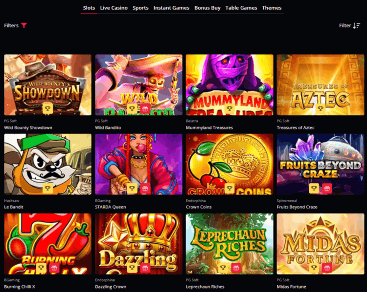 Slots im STARDA Casino